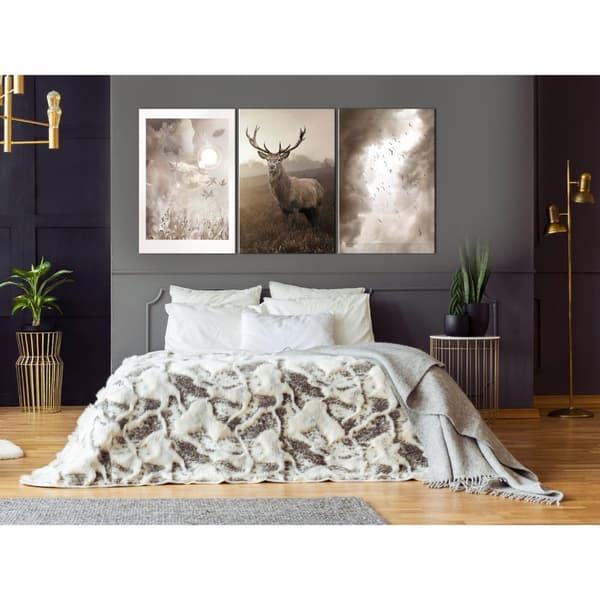 Canvas Tavla - Autumn Evenings (3 delar)