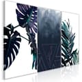 Miniatyrbild 1 av 4: Canvas Tavla - Cool Leaves (3 delar)
