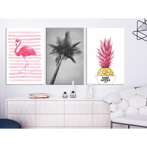 Canvas Tavla - Tropical Heat (3 delar)