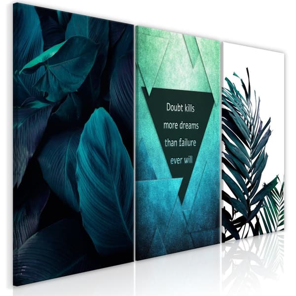 Canvas Tavla - Jungle Dreams (3 delar) 120x60