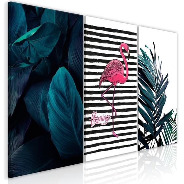 Canvas Tavla - Call of Nature (3 delar) 120x60