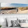 Miniatyrbild 2 av 4: Canvas Tavla - Holiday at the Seaside Wide