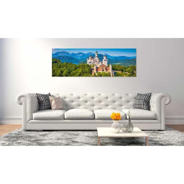 Canvas Tavla - Magic Places: Neuschwanstein Castle