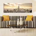 Miniatyrbild 2 av 4: Canvas Tavla - New York City among the clouds