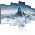 Miniatyrbild 1 av 4: Canvas Tavla - A peak rising above the clouds