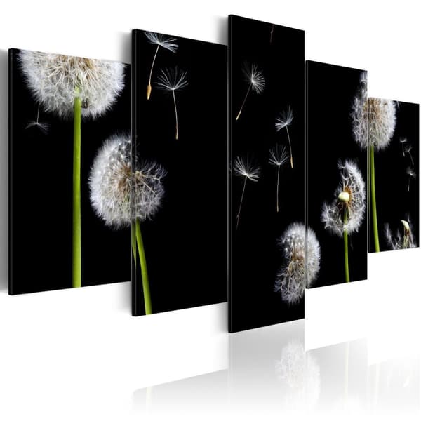 Canvas Tavla - Dandelion- towards freedom 200x100
