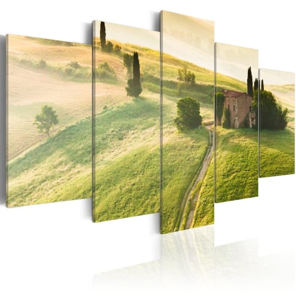 Canvas Tavla - Green Tuscany 200x100
