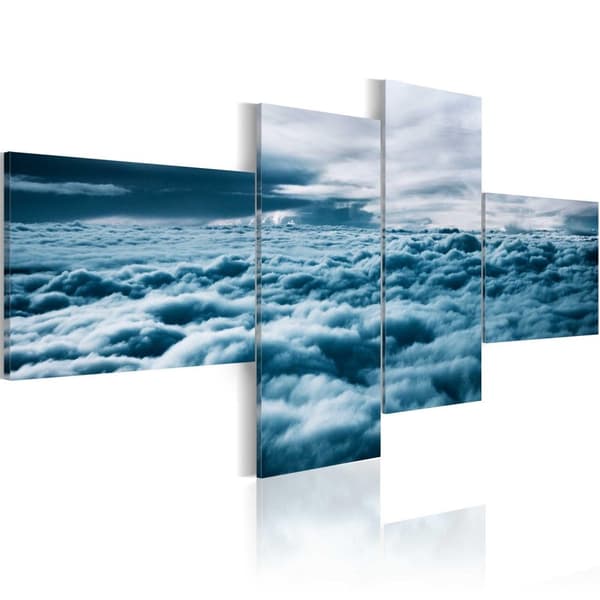 Canvas Tavla - Head in the clouds