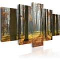 Miniatyrbild 1 av 4: Canvas Tavla - A nice forest landscape