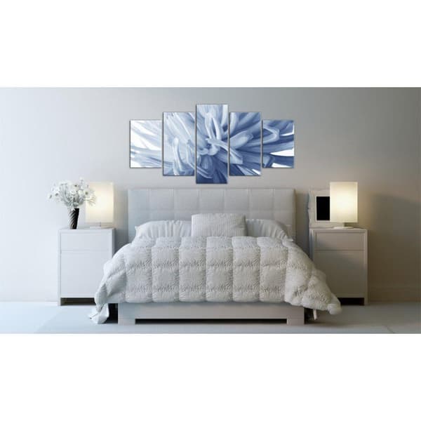 Canvas Tavla - Blue dahlia