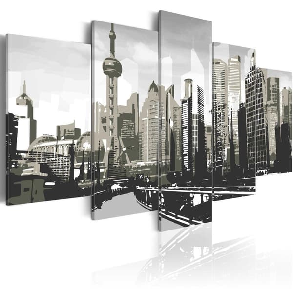 Canvas Tavla - Shanghai, China´s largest city
