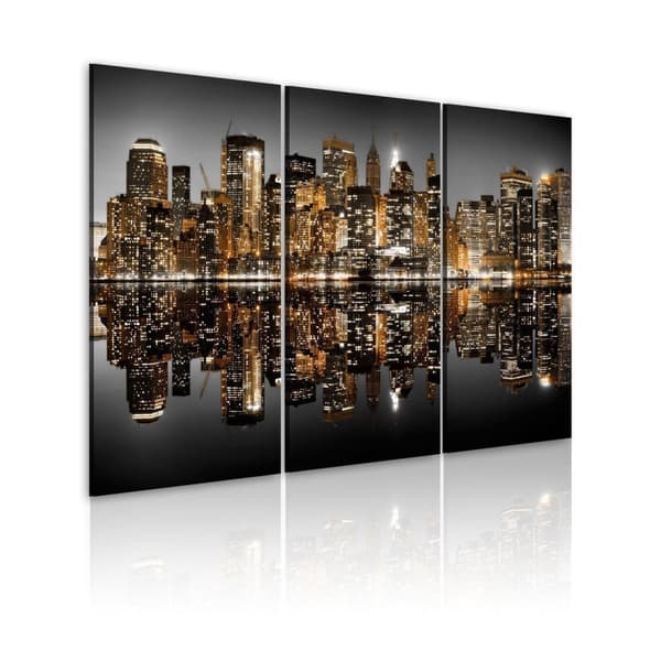 Canvas Tavla - Sea of lights - NYC
