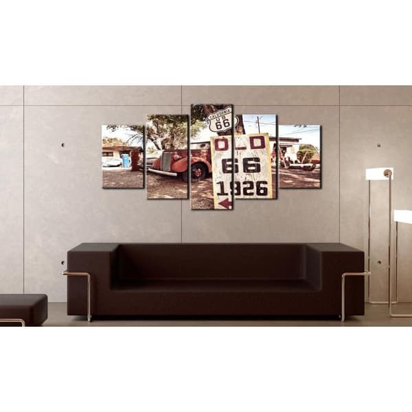 Canvas Tavla - California - vintage style