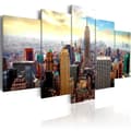 Miniatyrbild 1 av 4: Canvas Tavla - Heart of the city