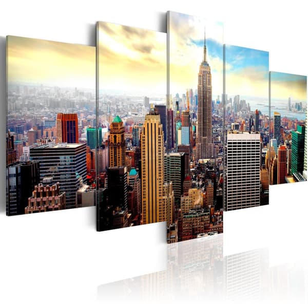 Canvas Tavla - Heart of the city 200x100