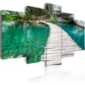 Miniatyrbild 1 av 4: Canvas Tavla - Turquoise lake