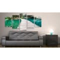 Miniatyrbild 2 av 4: Canvas Tavla - Turquoise lake