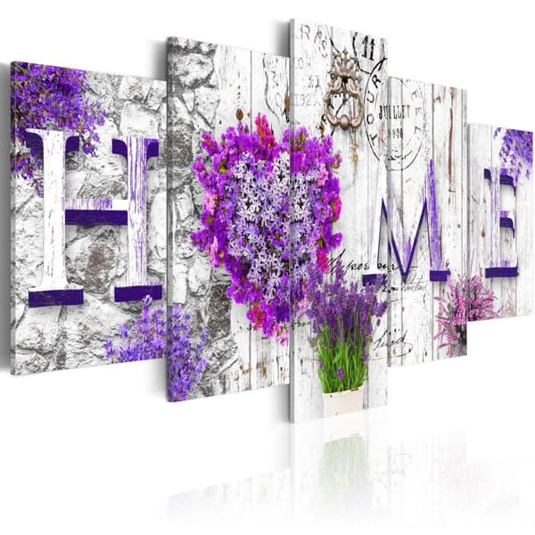 Canvas Tavla - Amethystine asylum 100x50
