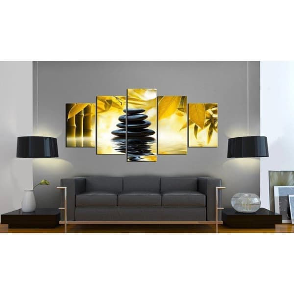 Canvas Tavla - Safflower relaxation