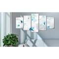 Miniatyrbild 2 av 4: Canvas Tavla - Turquoise threads