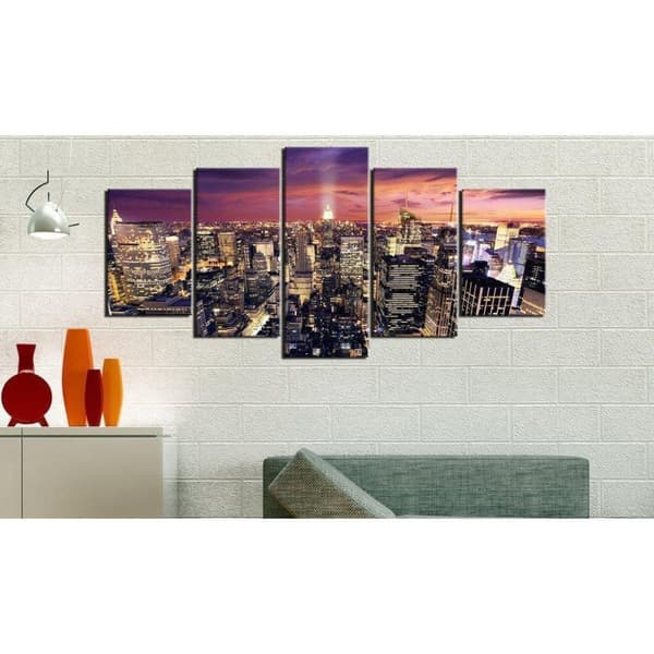 Canvas Tavla - Night light