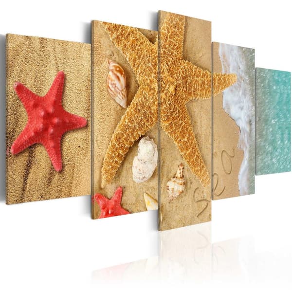 Canvas Tavla - Sea treasure 100x50