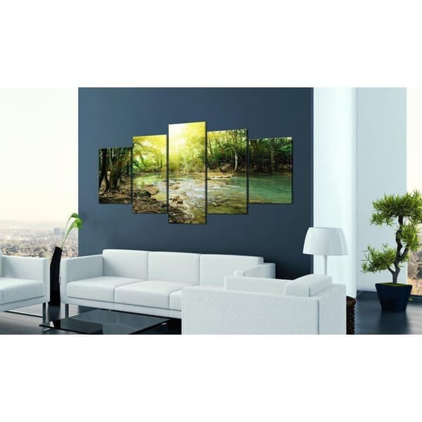 Canvas Tavla - Forest river