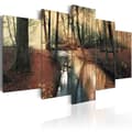 Miniatyrbild 1 av 4: Canvas Tavla - Brown autumn: forest