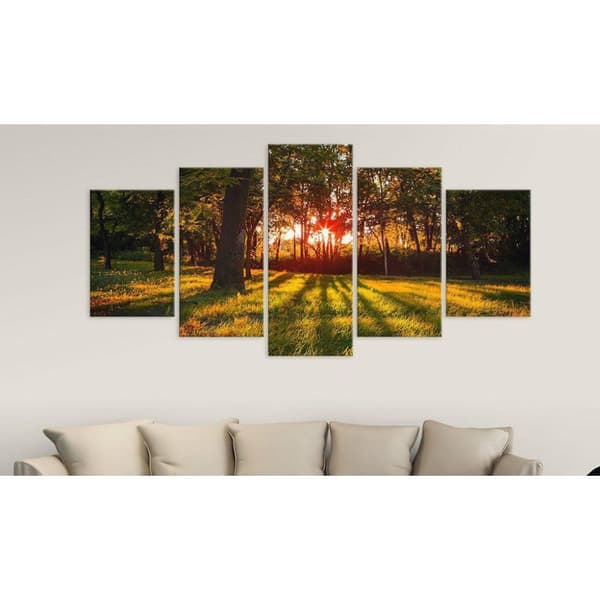 Canvas Tavla - In the shade of forest
