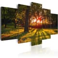 Miniatyrbild 1 av 4: Canvas Tavla - In the shade of forest