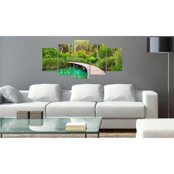 Canvas Tavla - Emerald Trail