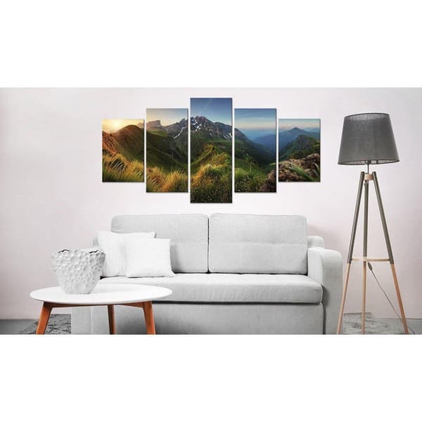 Canvas Tavla - Green Valley