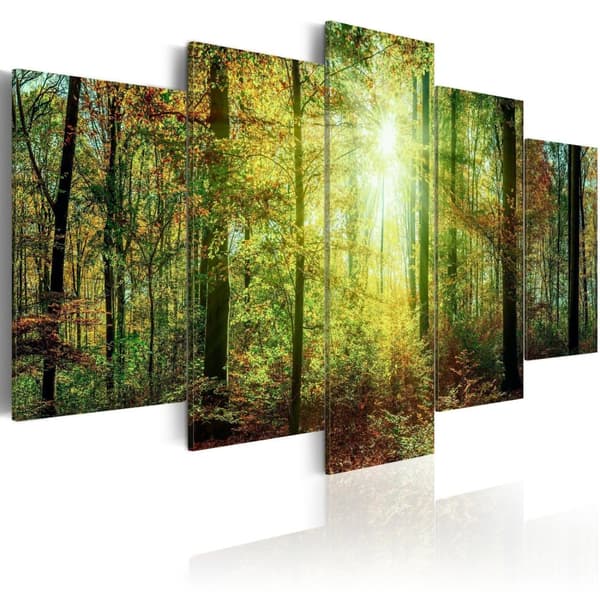 Canvas Tavla - Wild Forest 100x50