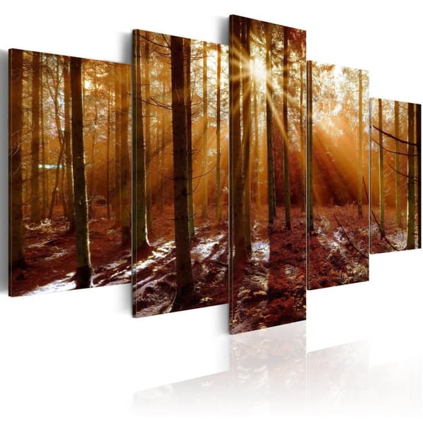 Canvas Tavla - Kiss of Autumn 200x100
