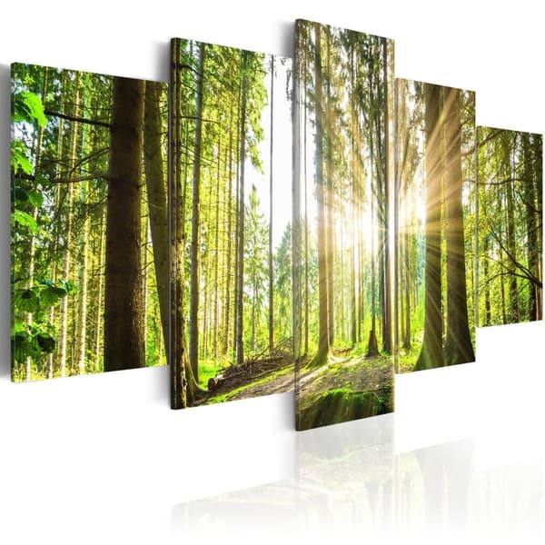 Canvas Tavla - Forest Kingdom 200x100