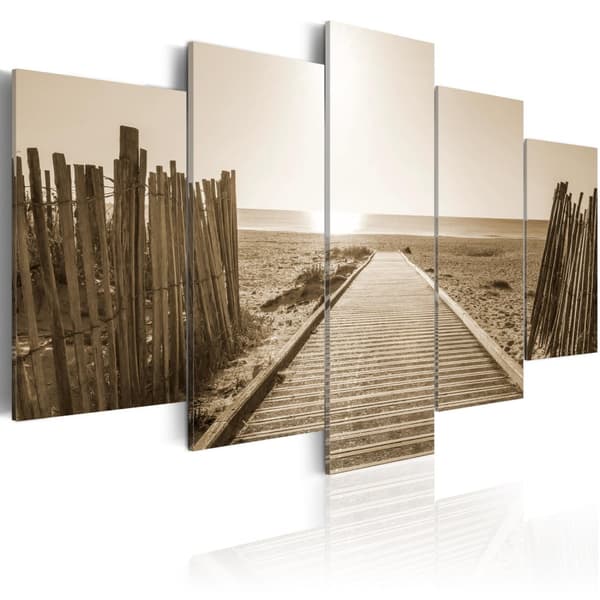 Canvas Tavla - Beach of Memories 200x100