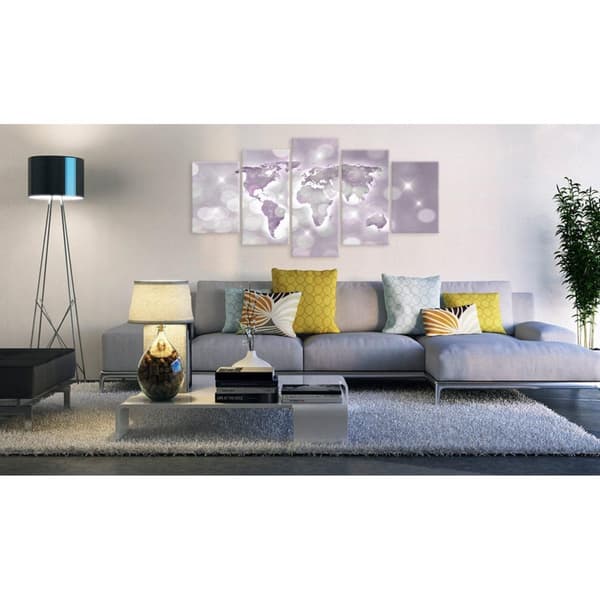 Canvas Tavla - Amethyst World