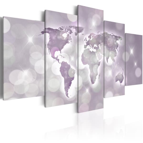 Canvas Tavla - Amethyst World