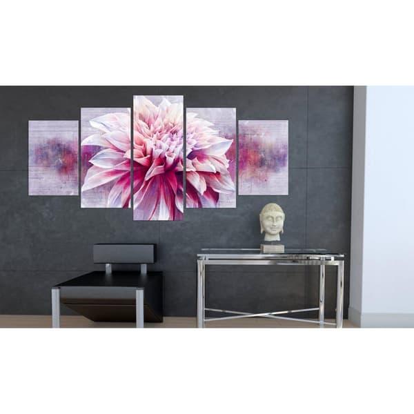 Canvas Tavla - Violet Dahlia