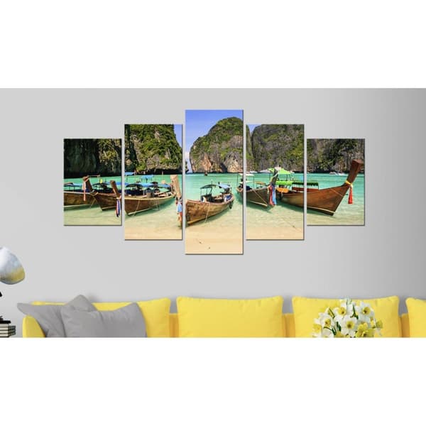 Canvas Tavla - A Patch of Paradise