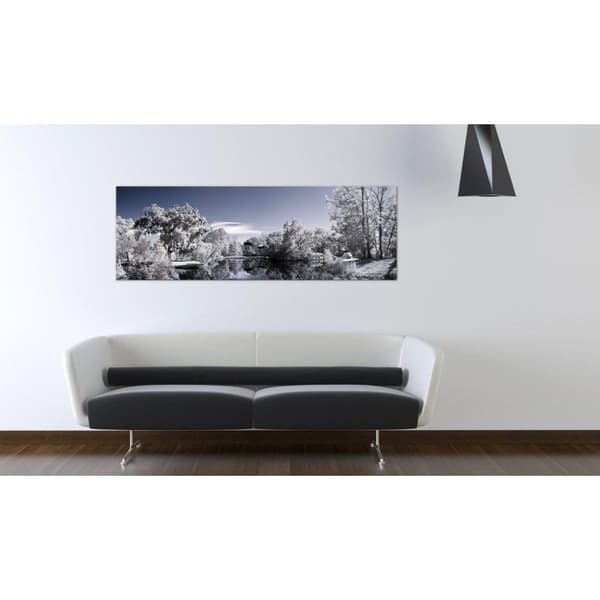 Canvas Tavla - Wintry Lake