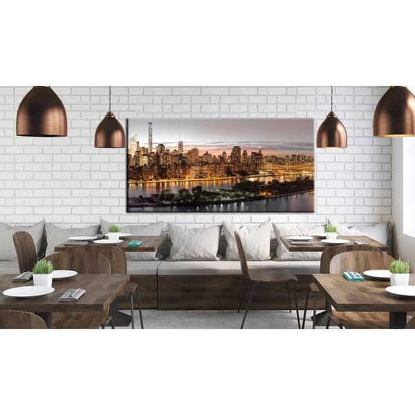Canvas Tavla - Evening Manhattan