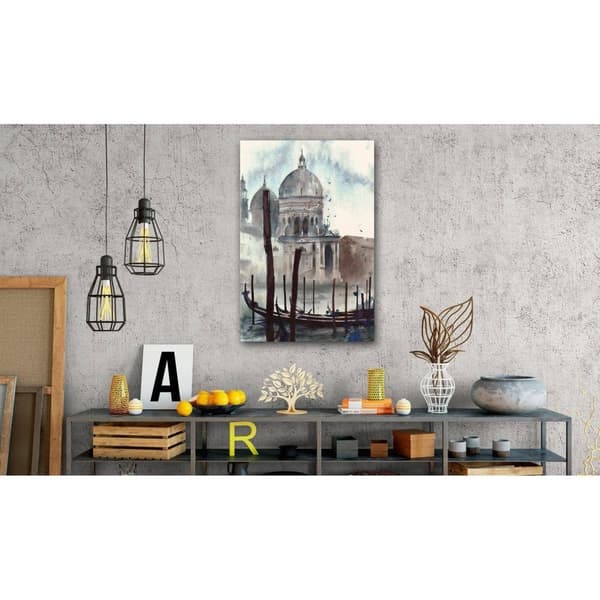 Canvas Tavla - Watercolour Venice