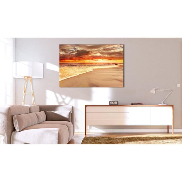 Canvas Tavla - Beach: Beatiful Sunset II