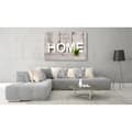 Miniatyrbild 2 av 4: Canvas Tavla - Happy Home