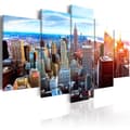 Miniatyrbild 1 av 4: Canvas Tavla - New York Sunrise