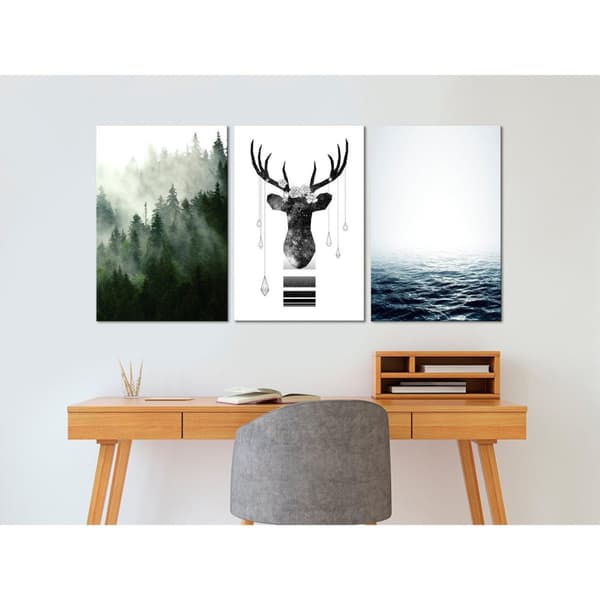 Canvas Tavla - Chilly Nature (Collection)