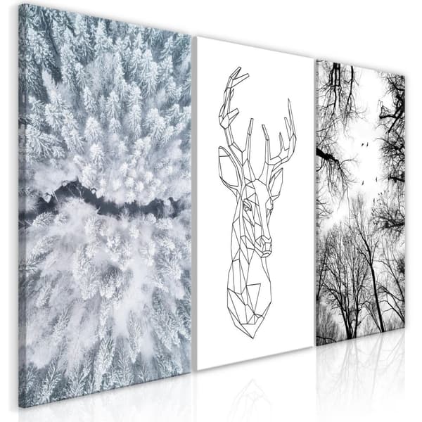 Canvas Tavla - Deers Life (Collection)