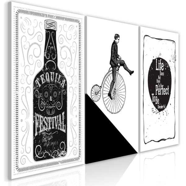 Canvas Tavla - Vintage (Collection) 60x30
