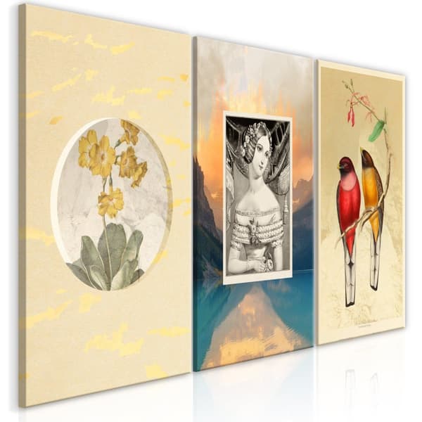 Canvas Tavla - Retro (Collection) 120x60